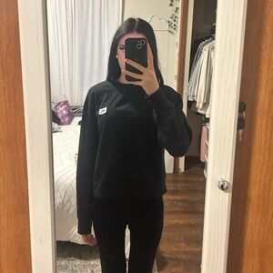 Vans Black and White Logo Pullover